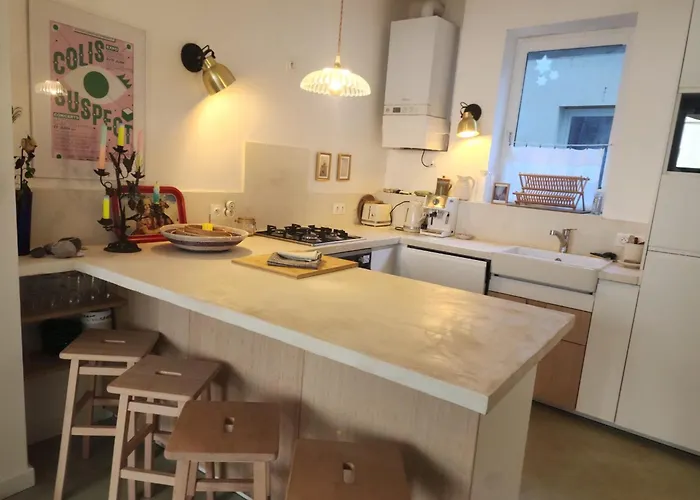 Vakantiehuis Le Grenier A Sel, Maison De Pecheur Pour 6 Avec Salle Tv *