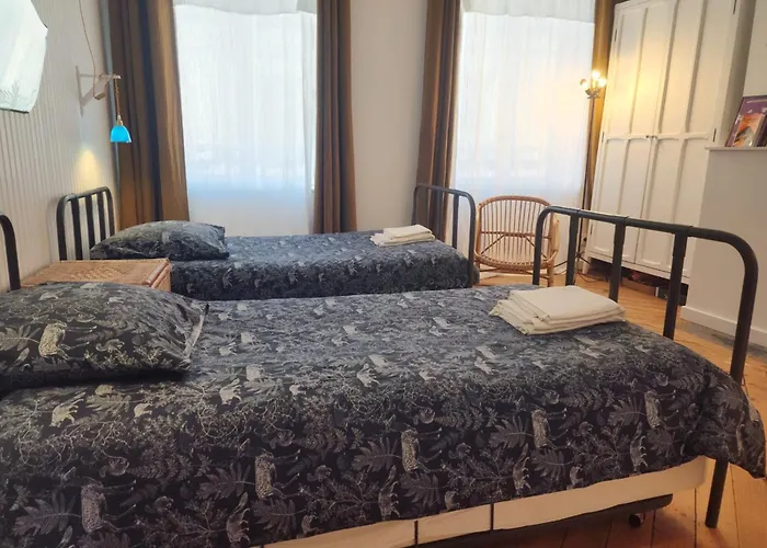 Дом отдыха Le Grenier A Sel, Maison De Pecheur Pour 6 Avec Salle Tv